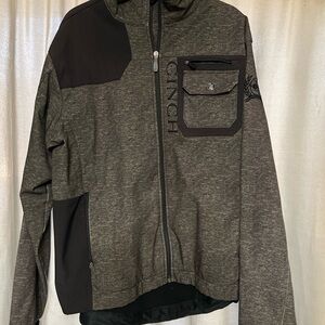 Cinch Men's Charcoal and Black Performance Jacket